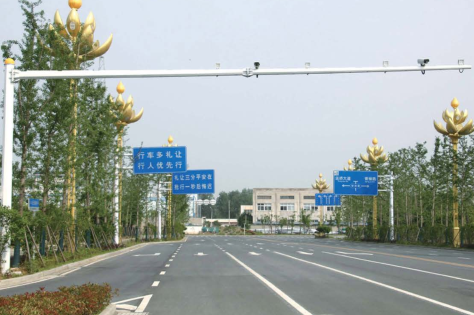 八角監控立杆